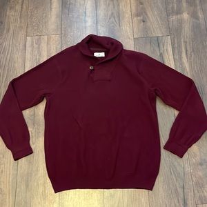 Southern Pines mens burgundy sweater XL